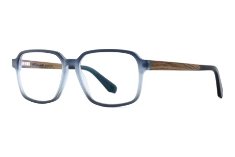 Designer briller Wood Fellas KUMULUS (11137 walnut/blue)