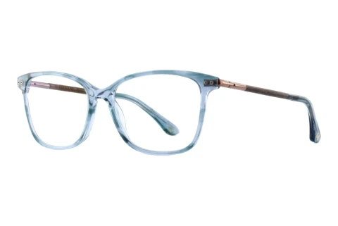Designer briller Wood Fellas ALIZEE (11139 curled/blue)