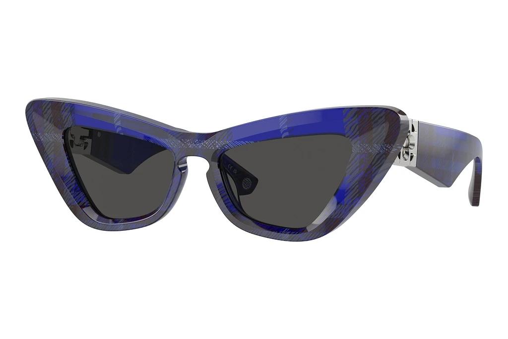 Burberry   BE4421U 411487 Dark GreyCheck Blue
