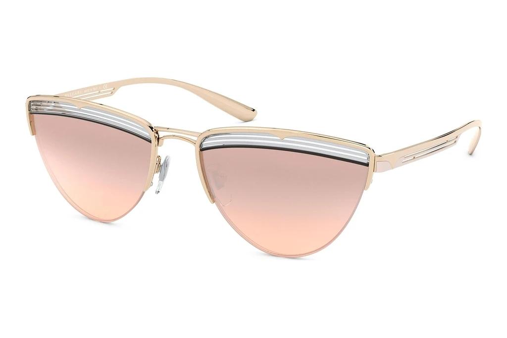 Bvlgari   BV6145 20147E Pink Mirror Gradient SilverPink Gold/Crystal
