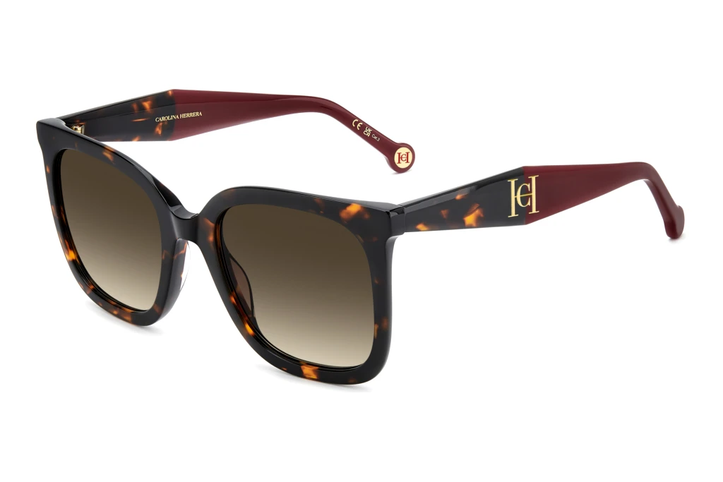 Carolina Herrera   HER 0375/G/S 086/HA BROWN SHADEDHAVANA