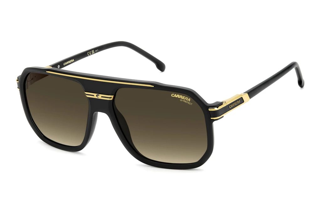 Carrera   CARRERA 1077/S I46/86 BLACK BROWN GREEN ANTIREFLEXSCHWARZ