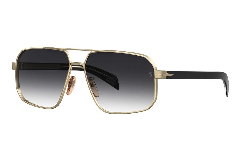 David Beckham   DB 7102/S RHL/9O DARK GREY SHADEDGOLD