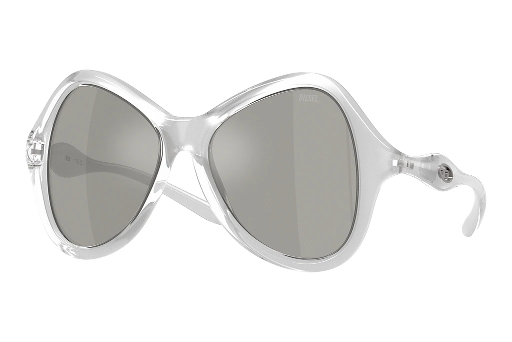 Diesel   DL3010U 20296G Mirror SilverMetallic Crystal