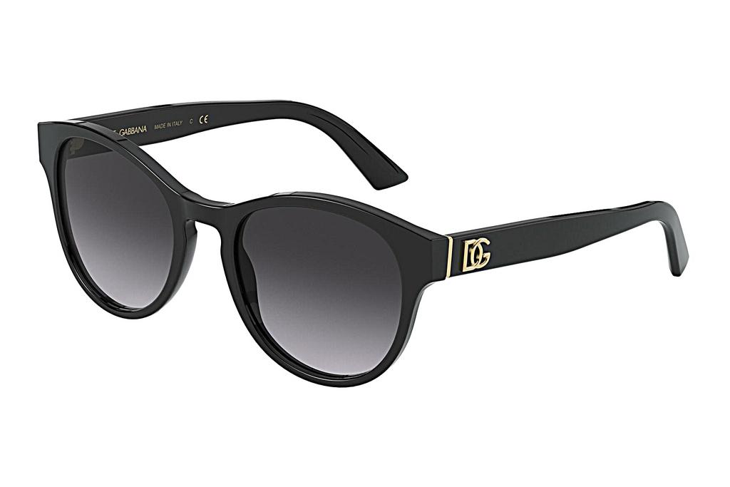 Dolce & Gabbana   DG4376 501/8G LIGHT GREY GRADIENT BLACKBLACK