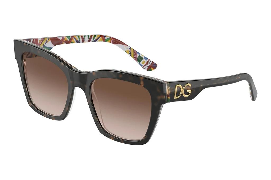 Dolce & Gabbana   DG4384 321773 Brown GradientHavana On White Barrow