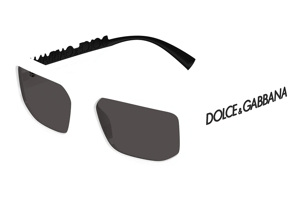 Dolce & Gabbana   DG6203 331287 Dark GreyWhite
