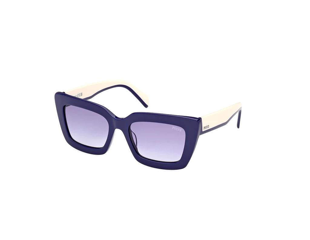 Emilio Pucci   EP0202 90W blau verlaufendGlänzend Blau