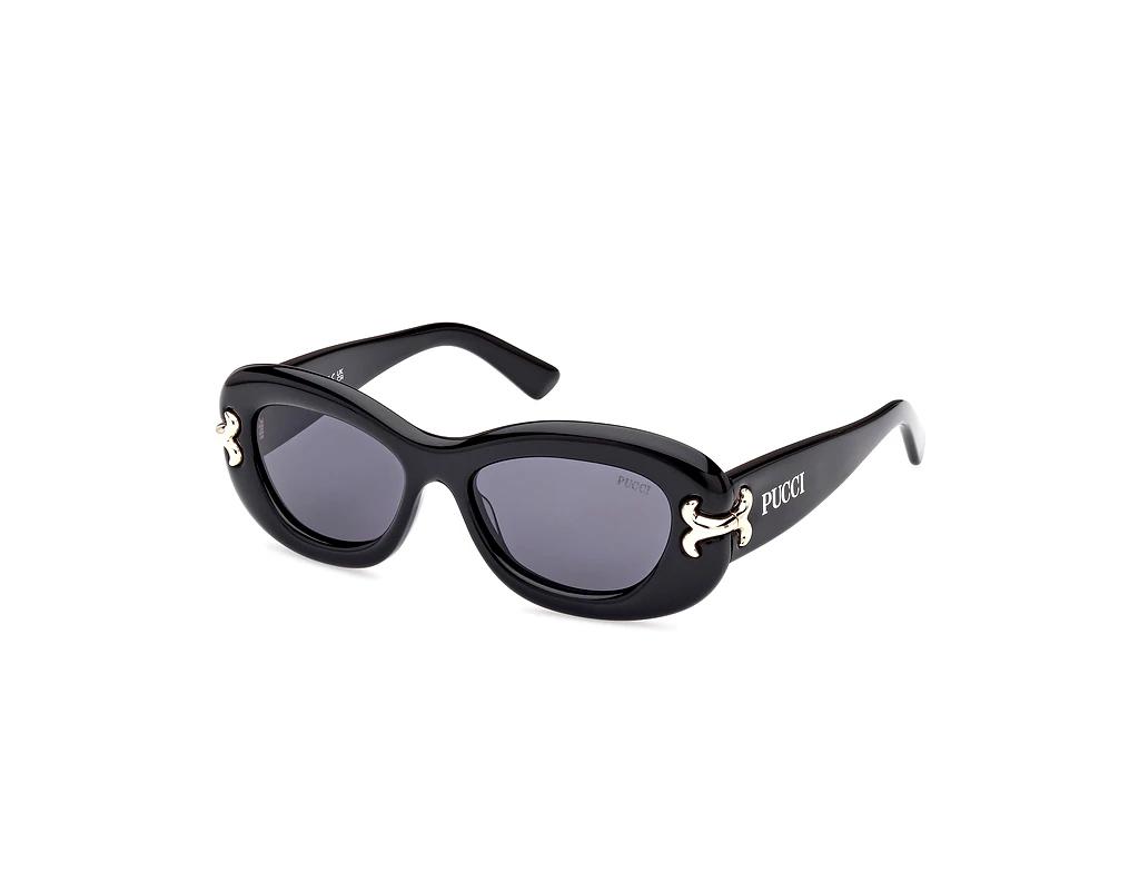 Emilio Pucci   EP0210 01A grauGlänzend Schwarz