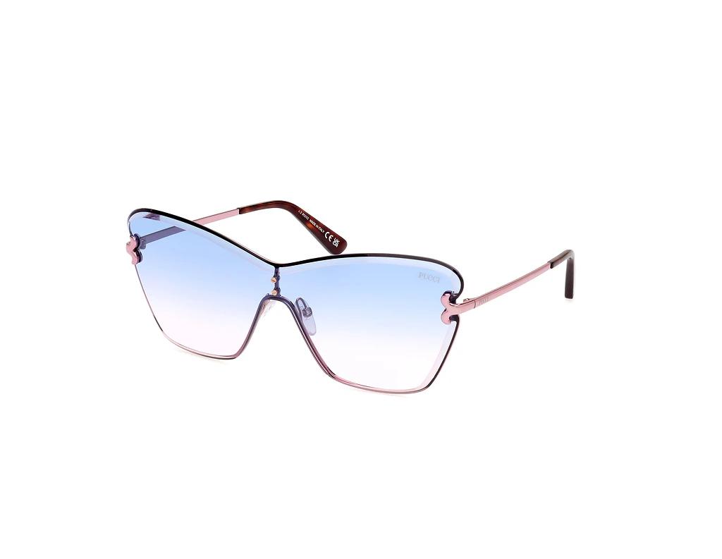 Emilio Pucci   EP0218 72W blau verlaufendGlänzend Hell Pink