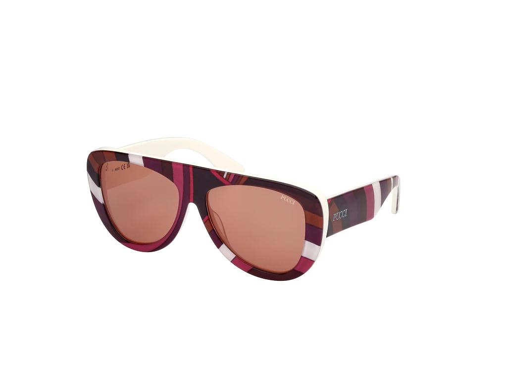 Emilio Pucci   EP0231 99E braunWeiss/Muster