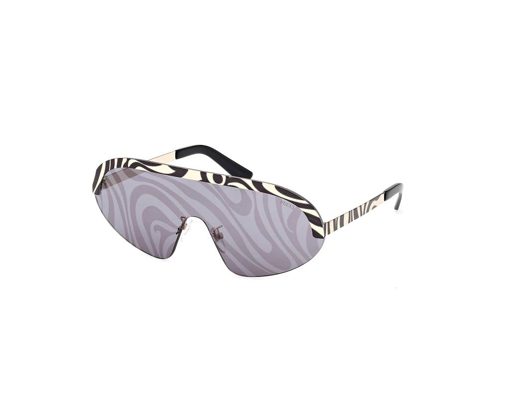 Emilio Pucci   EP0237 05C grau verspiegeltAnimalier/Muster
