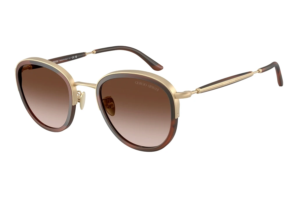 Giorgio Armani   AR6176 300213 Brown GradientMatte Pale Gold