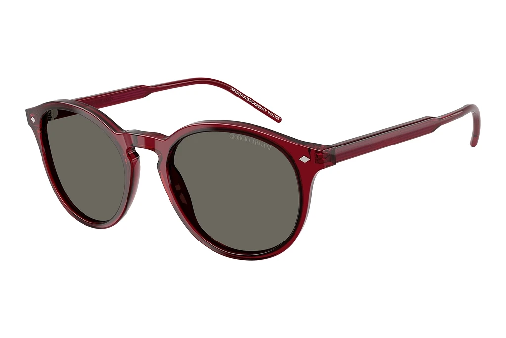 Giorgio Armani   AR8211 6344R5 GreyTransparent Bordeaux