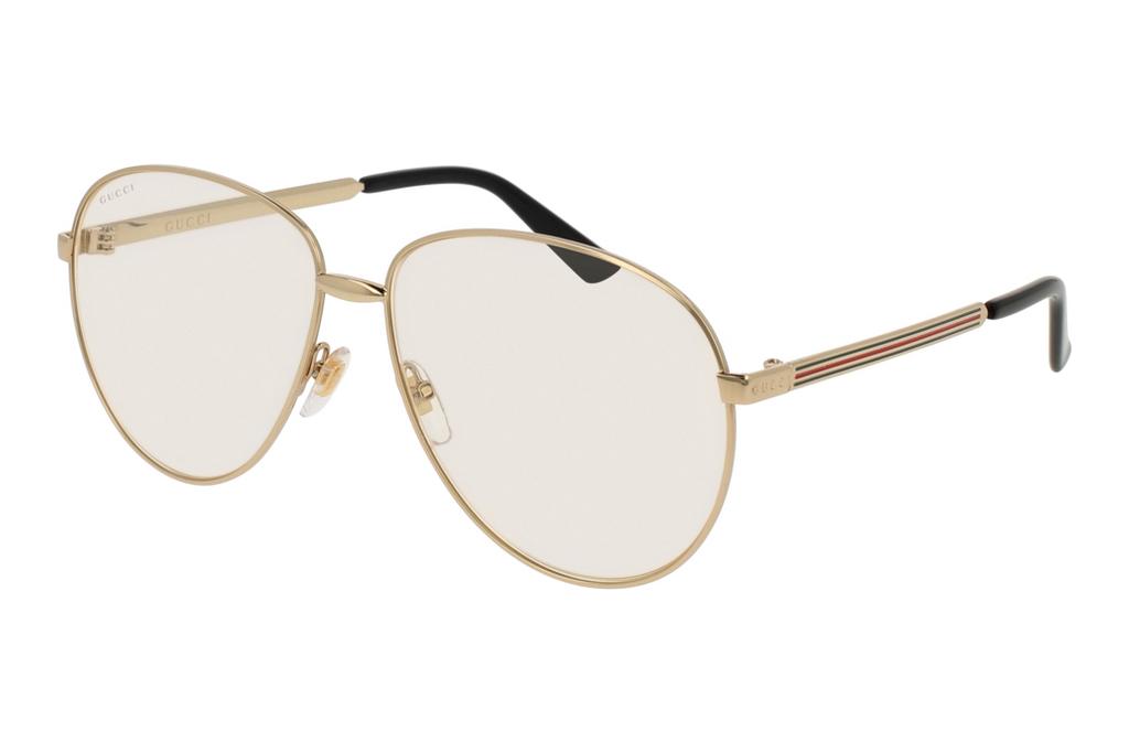 Gucci   GG0138S 003 TRANSPARENTGOLD