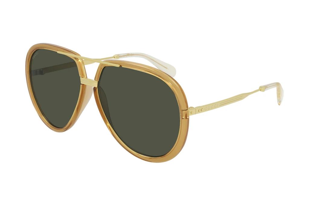 Gucci   GG0904S 003 GREENyellow-gold-green