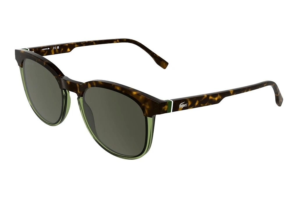 Lacoste   L6073S 223 BROWN HAVANA/TRANSPARENT LIGHT GREEN