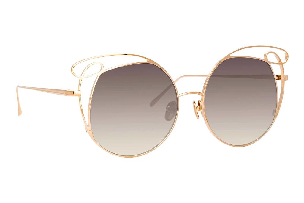 Linda Farrow   LFL852 C3 GREY GRADROSE GOLD