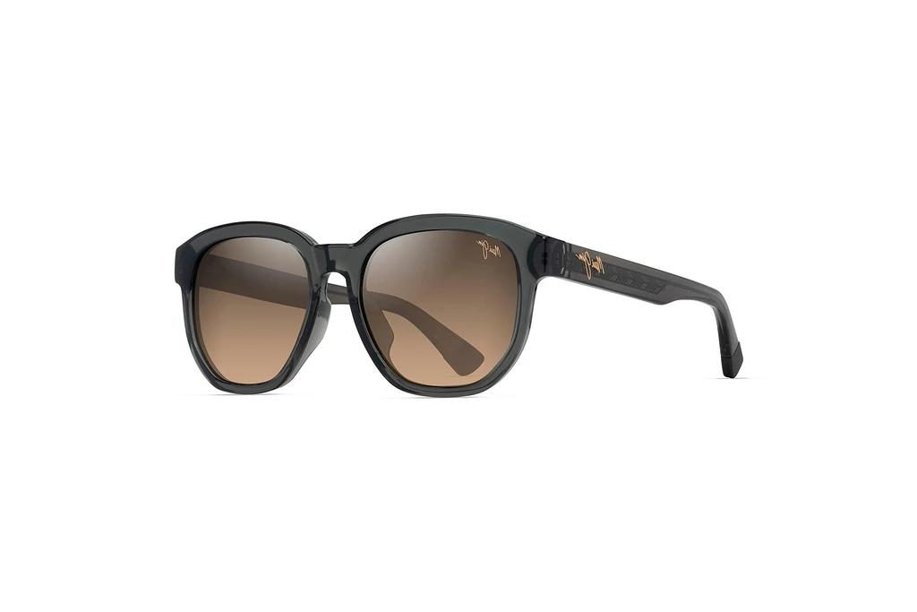 Maui Jim   Akahai AF HS646-14 HCL® BronzeShiny Trans Dark Grey