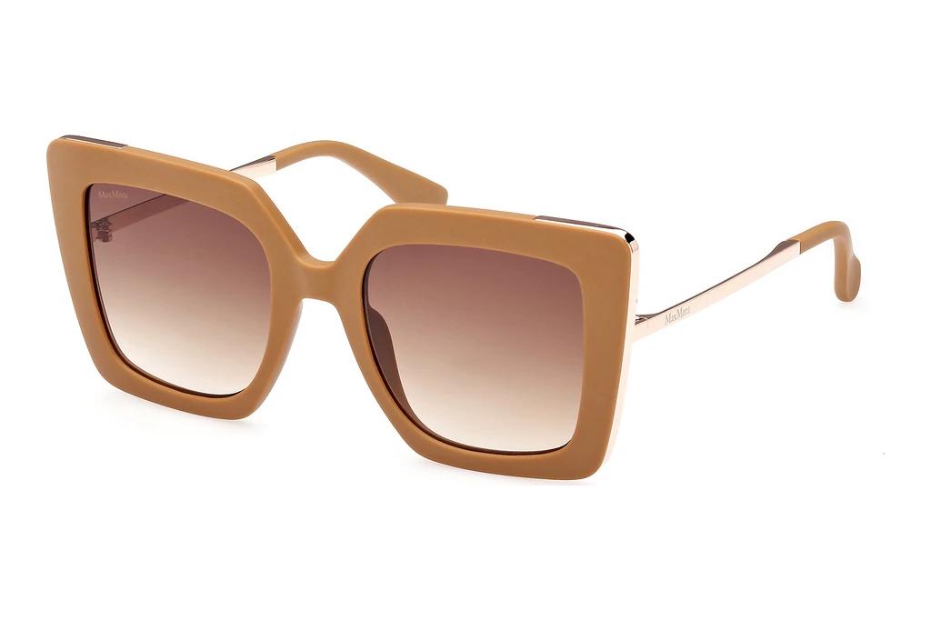 Max Mara   MM0051 73F braun verlaufendMatt Hellbraun