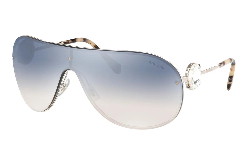 Miu Miu   MU 67US 1BC5R0 GRAD LIGHT BLUE MIRROR SILVERSILVER