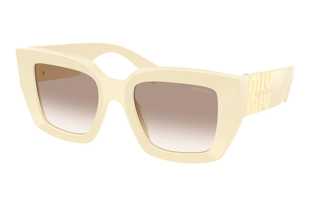 Miu Miu   MU B05S 21D90L Clear Gradient BrownMilk