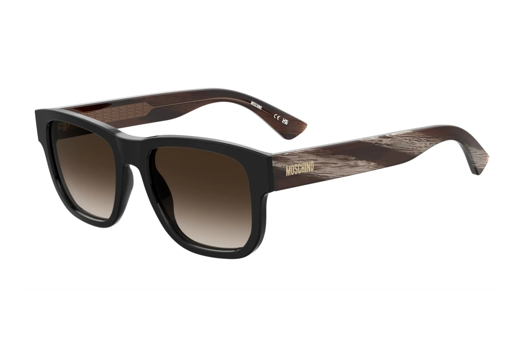 Moschino   MOS202/S 37N/HA BROWN SHADEDSCHWARZ