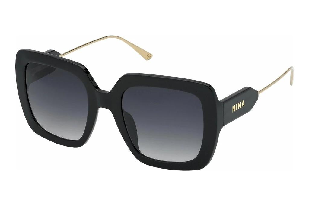 Nina Ricci   SNR299 0700 SMOKE GRADIENTSHINY BLACK