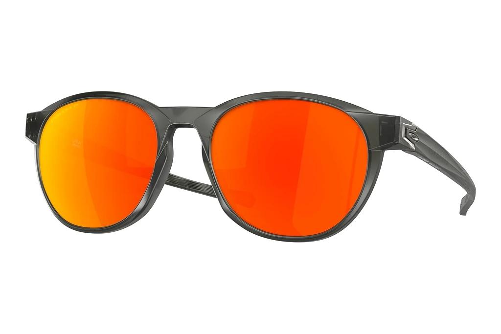Oakley   OO9126 912604 Prizm Ruby PolarizedMatte Grey Smoke