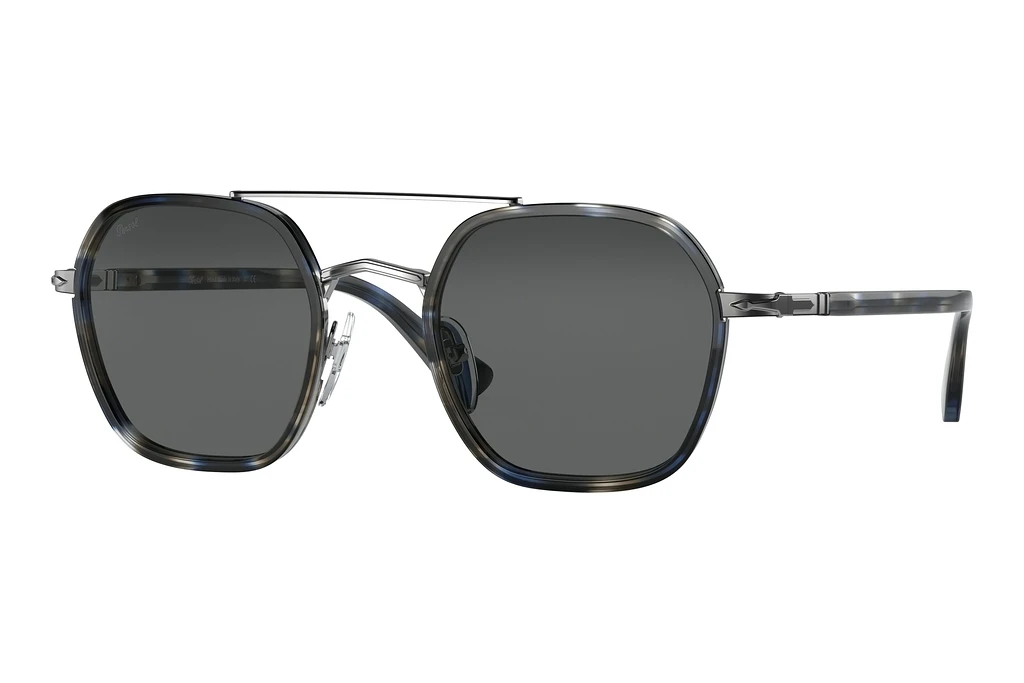 Persol   PO2480S 1099B1 Dark GreyStriped Blue Grey