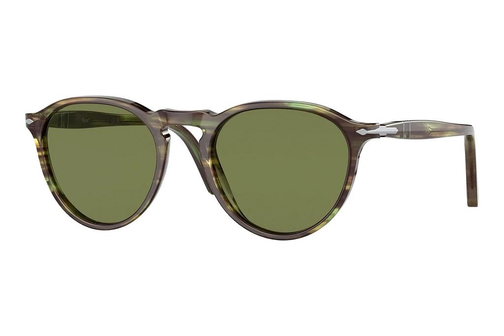Persol   PO3286S 11564E Light GreenStriped Green