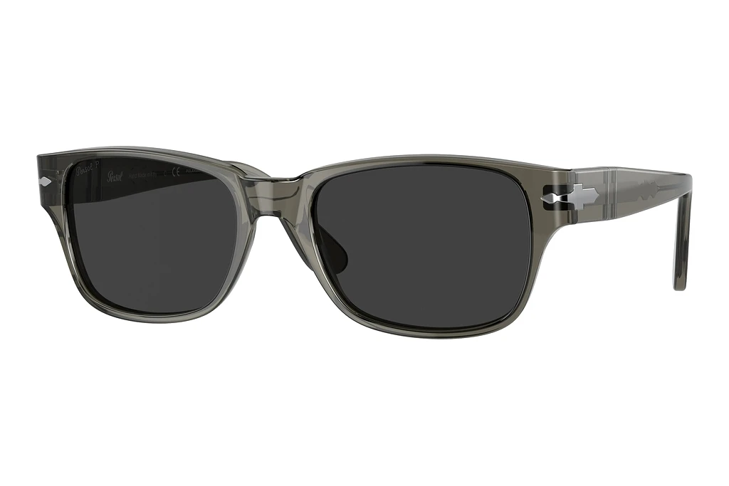 Persol   PO3288S 110348 Polarized BlackTransparent Taupe Grey
