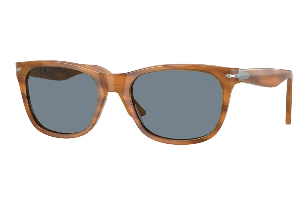 Persol   PO3291S 960/56 Light BlueStriped Brown