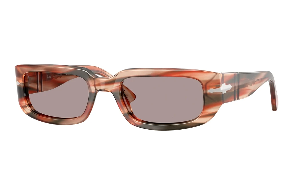 Persol   PO3385S 123353 VioletStriped Red & Green