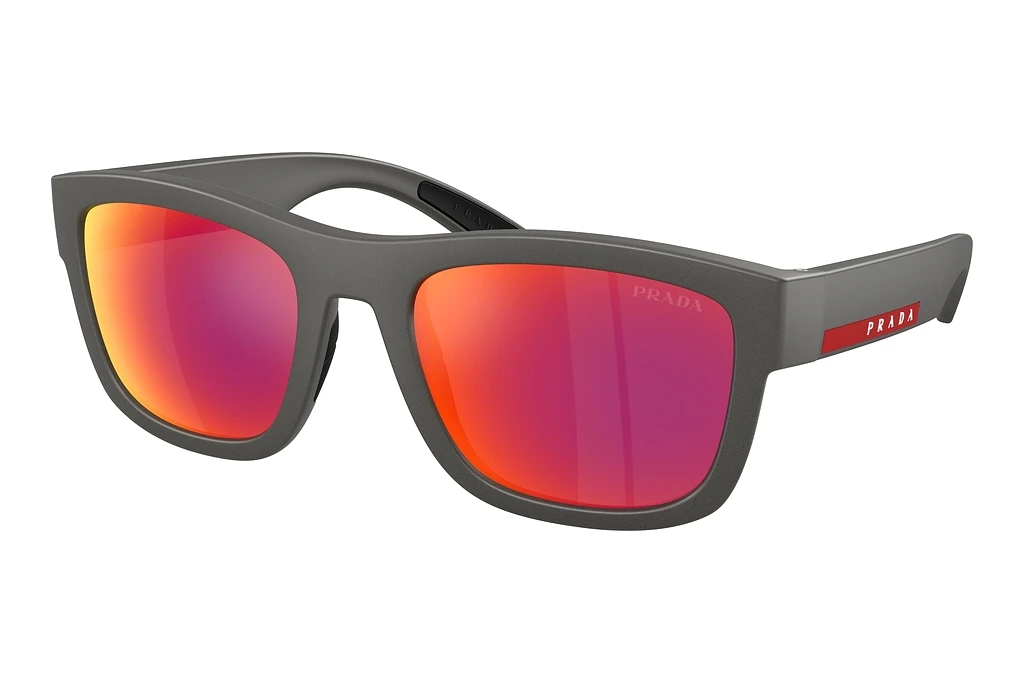 Prada Linea Rossa   PS 01ZS 16X02U Brown Mirror OrangeSilver Grey