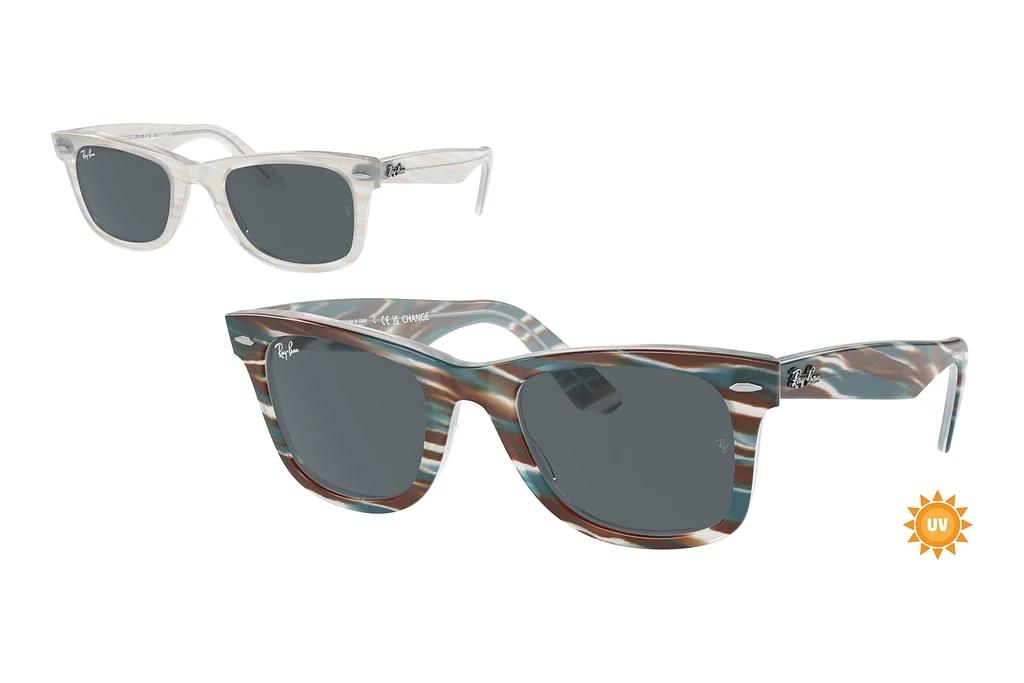 Ray-Ban   RB2140 1407R5 BluePhoto Striped Light Blue