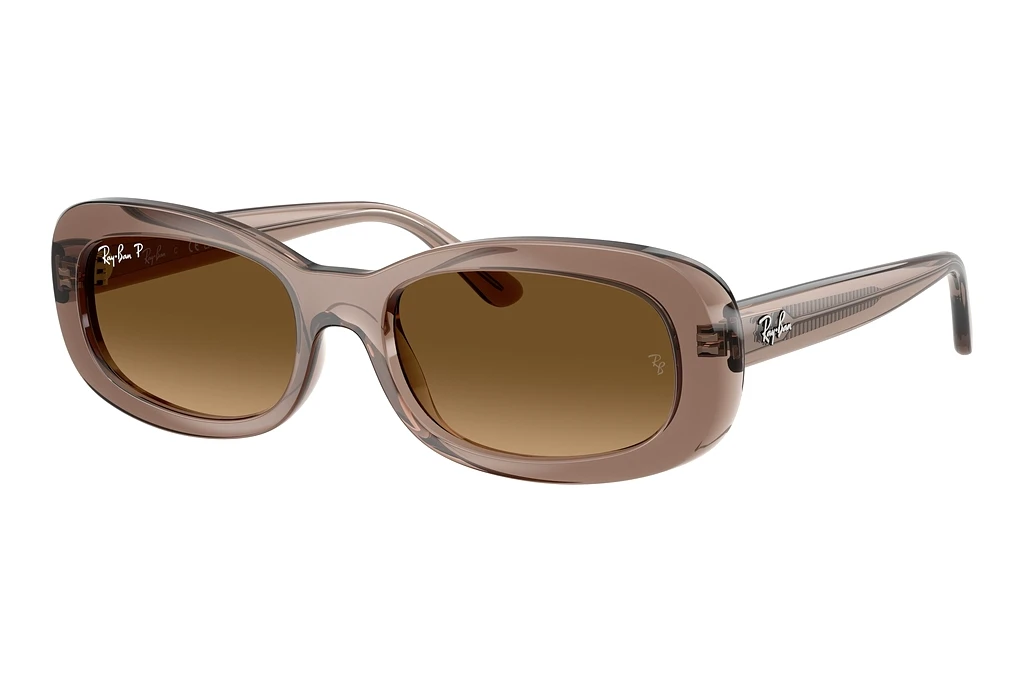 Ray-Ban   RB2221 6827M2 Gradient Brown PolarizedTransparent Beige