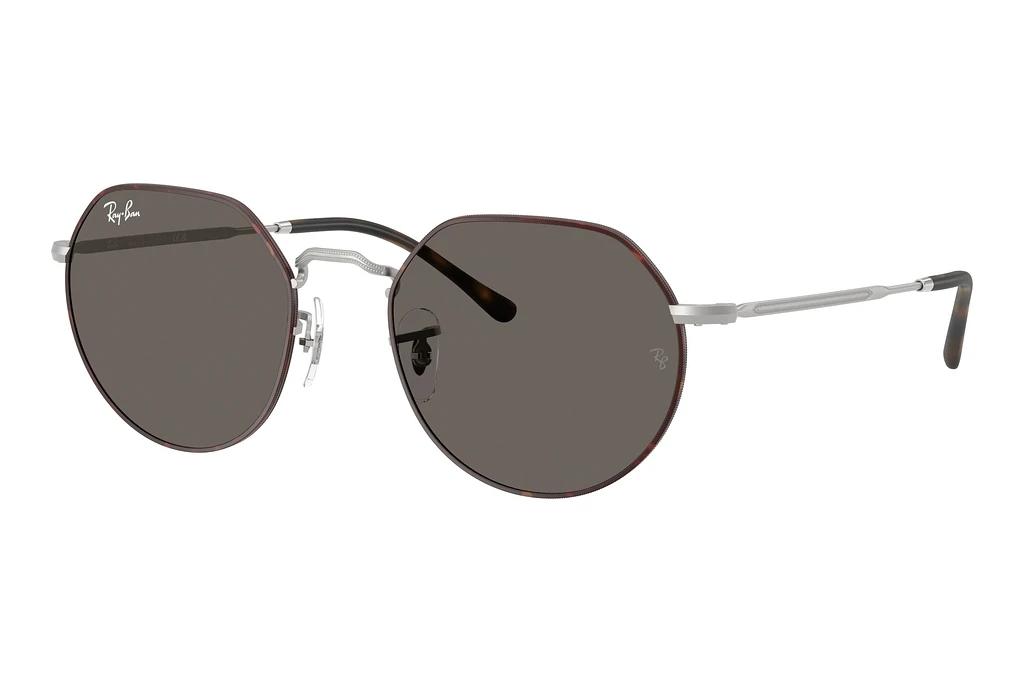 Ray-Ban   RB3565 9277B1 Dark GreyMatte Havana On Matte Silver