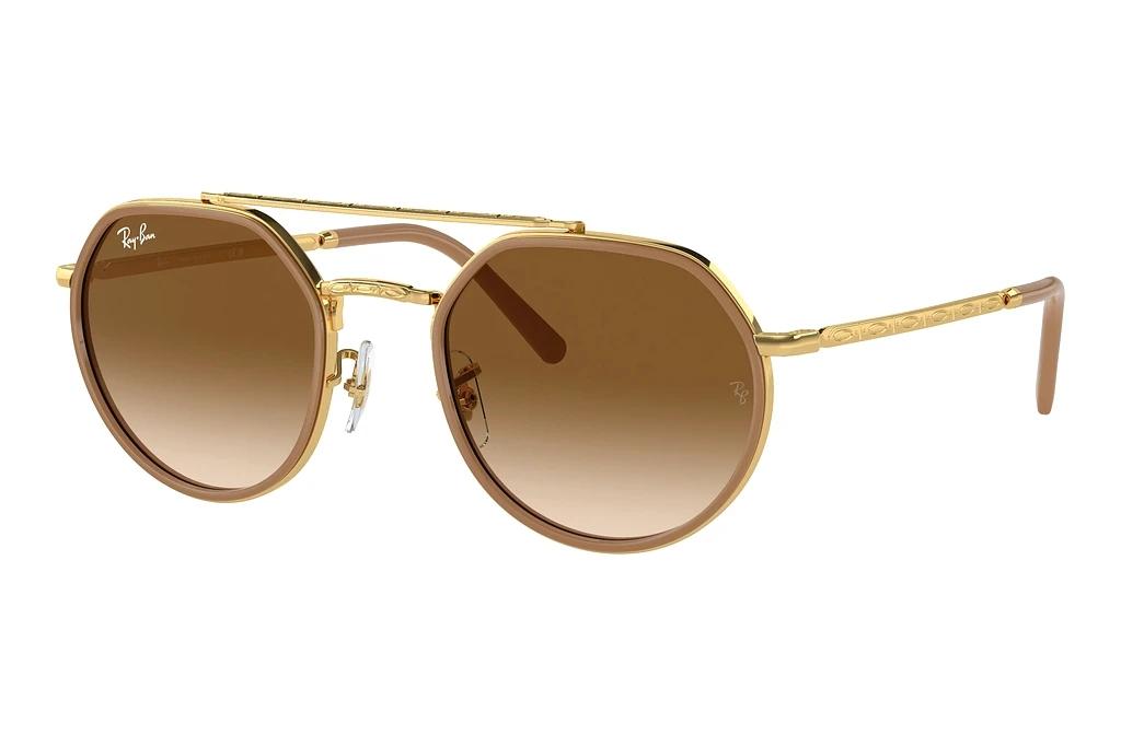 Ray-Ban   RB3765 001/51 Light BrownArista Gold