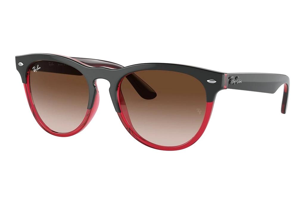 Ray-Ban   RB4471 663113 BrownGrey On Transparent Red