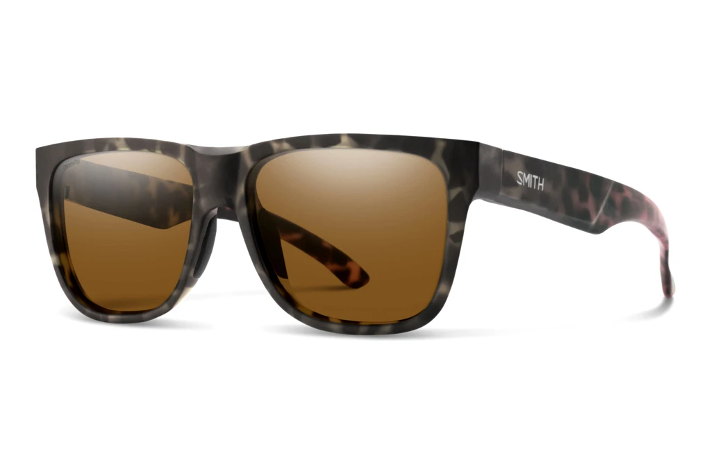 Smith   LOWDOWN 2/S PRD/L5 BROWN POLARIZED HIGH CONTRASTMATT PINK HAVANA