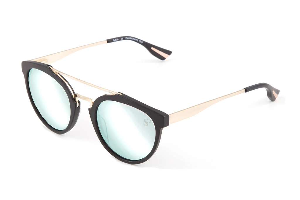 Sylvie Optics   Passionate 3 greenblack matt