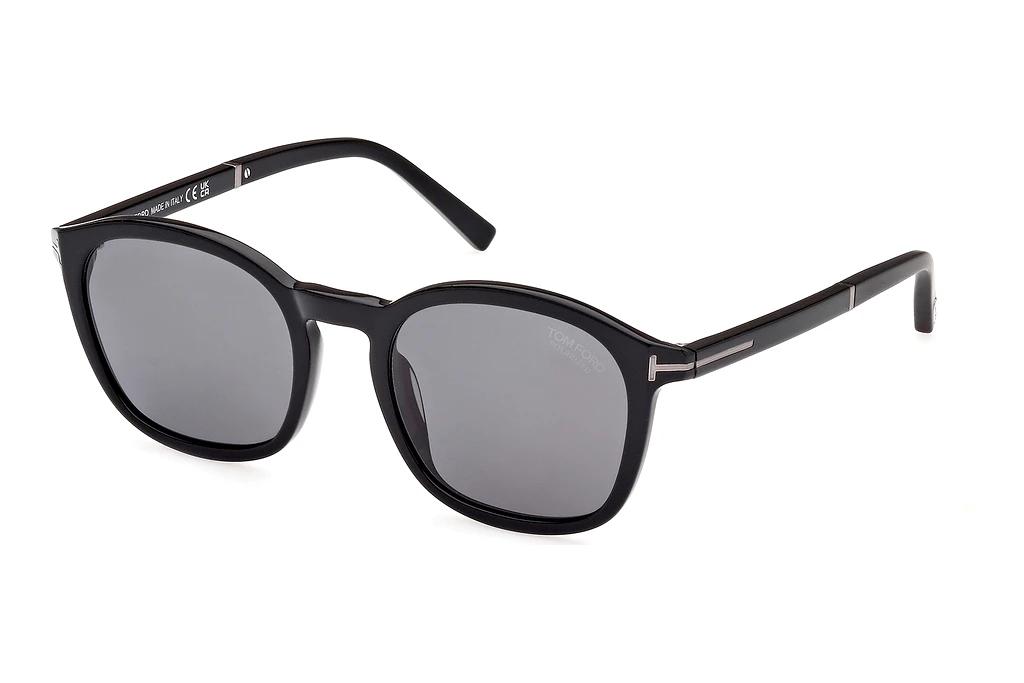 Tom Ford   FT1020-N 01D grau polarisierendGlänzend Schwarz