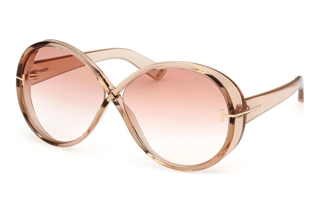 Tom Ford   FT1116 45T bordeaux verlaufendGlänzend Hellbraun