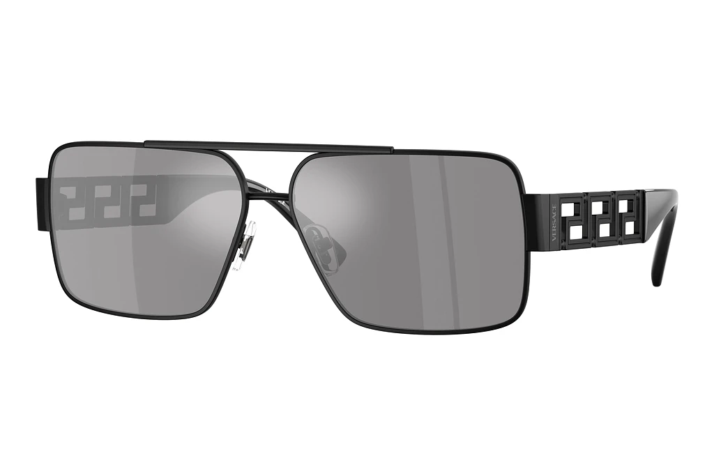 Versace   VE2290 12616G Dark Grey Mirror SilverMatte Black