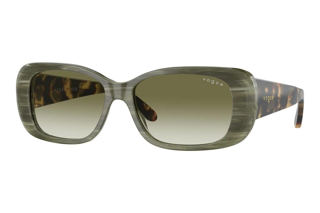 Vogue Eyewear   VO2606S 30728E Clear Gradient Dark GreenGreen Horn