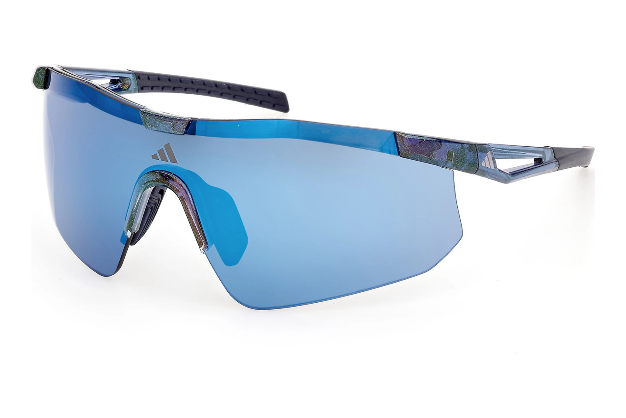 Adidas   SP0128 90X blau verspiegeltGlänzend Hellblau