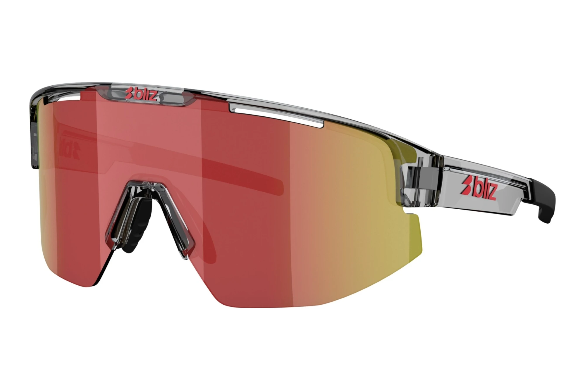 Bliz   ZB7004 700424 RedTransparent Dark Grey