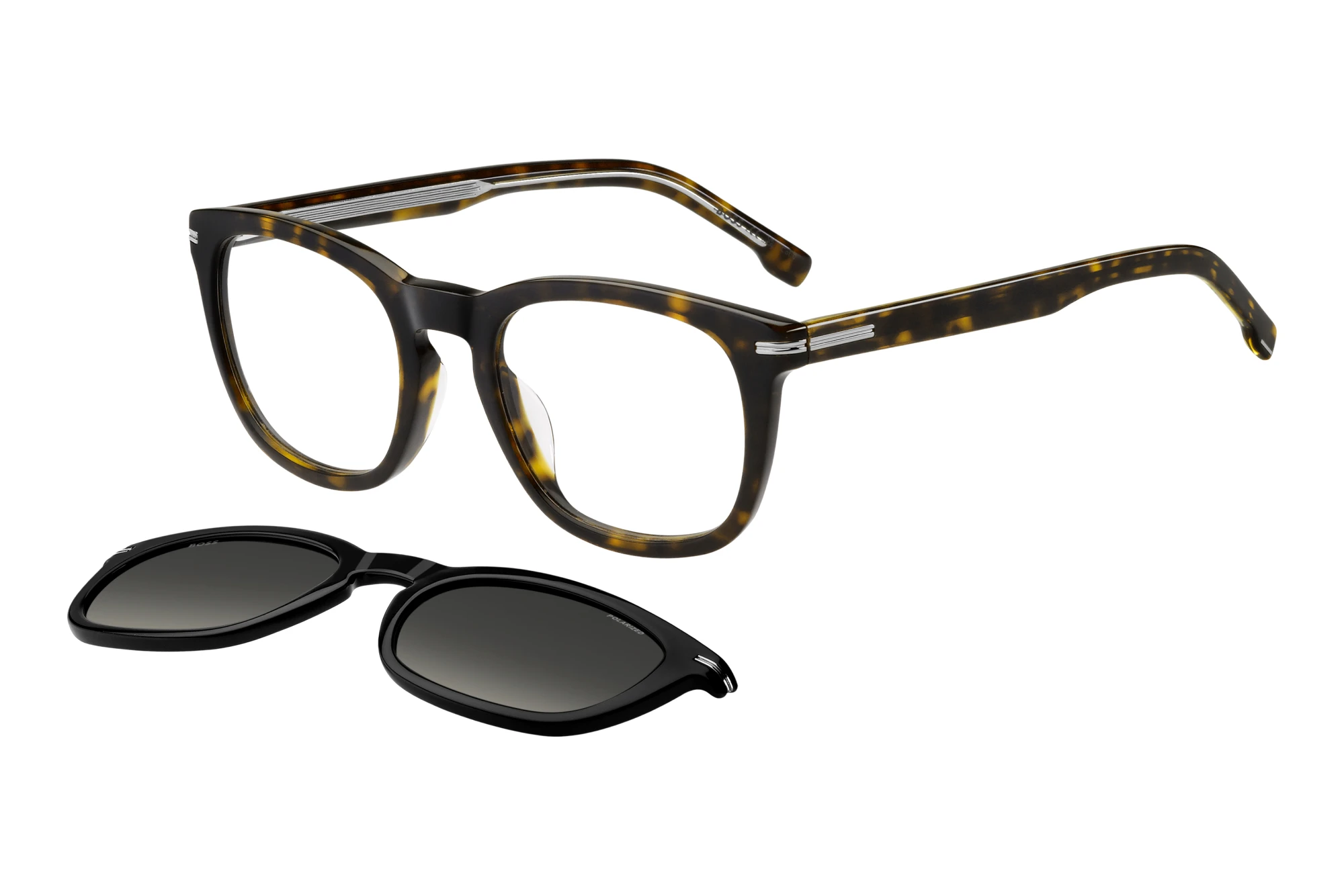 Boss   BOSS 1725/G/CS WR7/LB GREEN SHADED POLARIZEDBLACK HAVANA