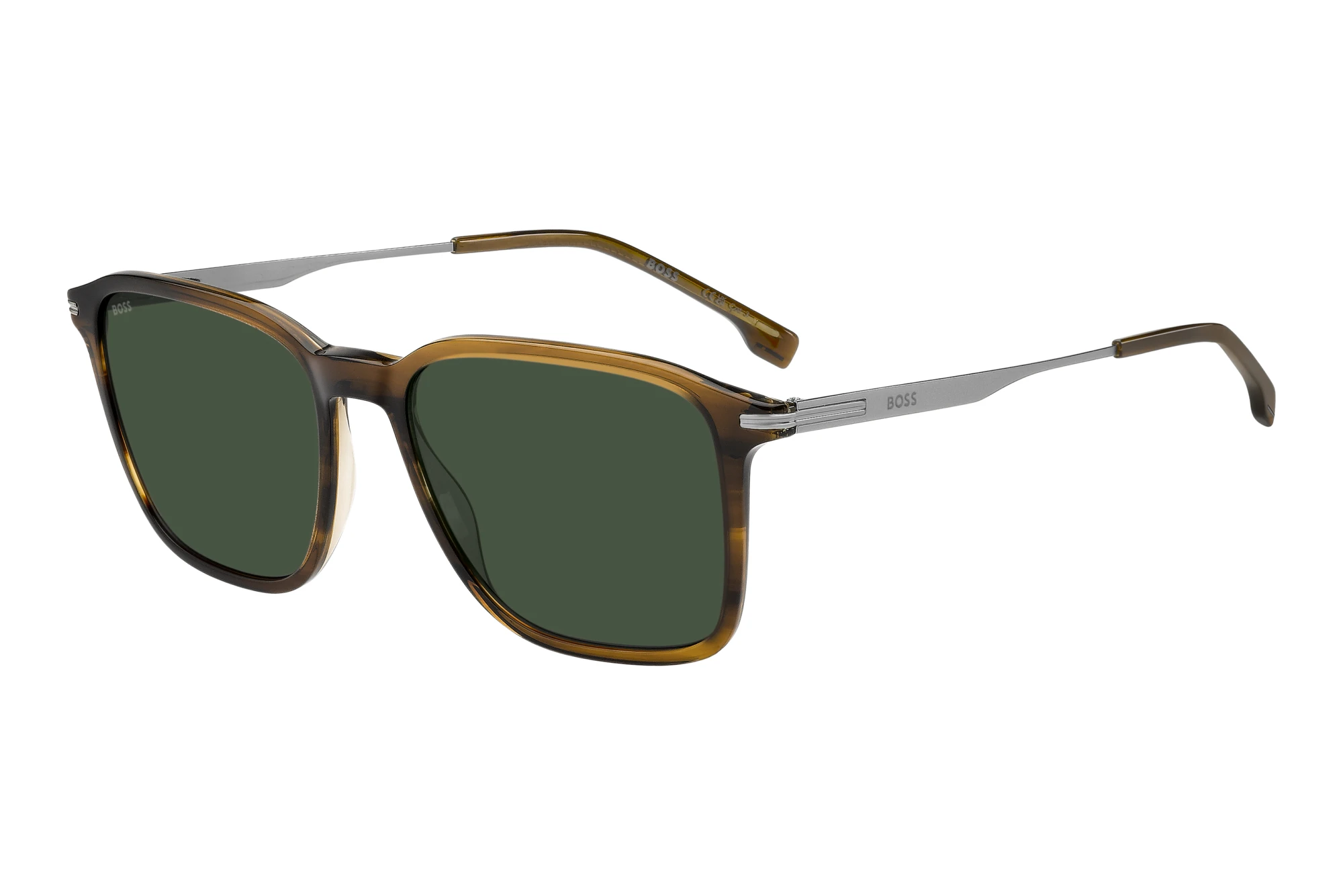 Boss   BOSS 1886/S 6C5/QT GREENBROWN HORN RUTHENIUM